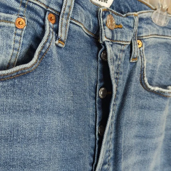 RE/DONE 70s Stove Pipe Jeans 30 New